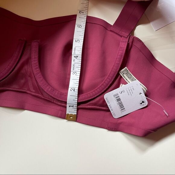 Free People Naomi Long Line Bra in Dried Rose - Picture 9 of 11